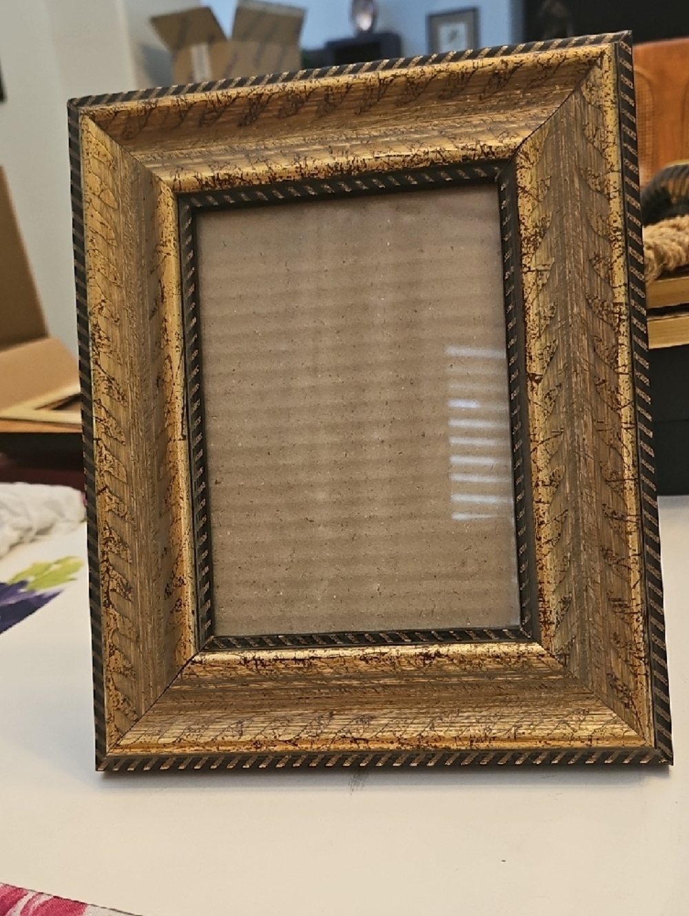 Gold Decorative Picture Frame - Classic Home Accents - Picture 2 of 4
